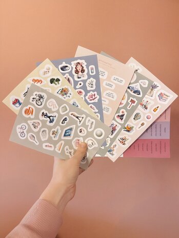 Goed in je vel stickerboek