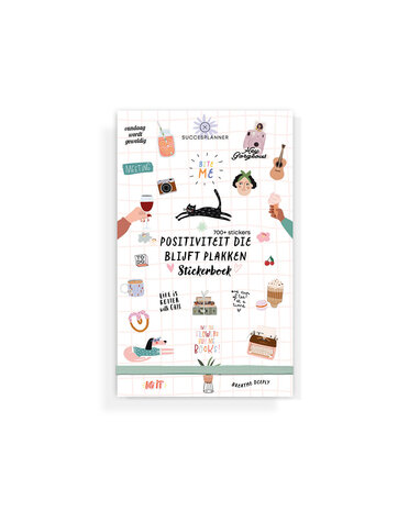 Stickerboek Positiviteit die blijft plakken