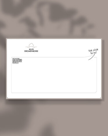Dromendbord of visualisatiebord