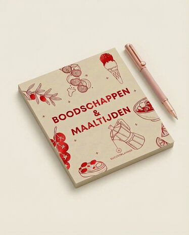 Boodschappenlijstjje afscheurblok maaltijdplanner