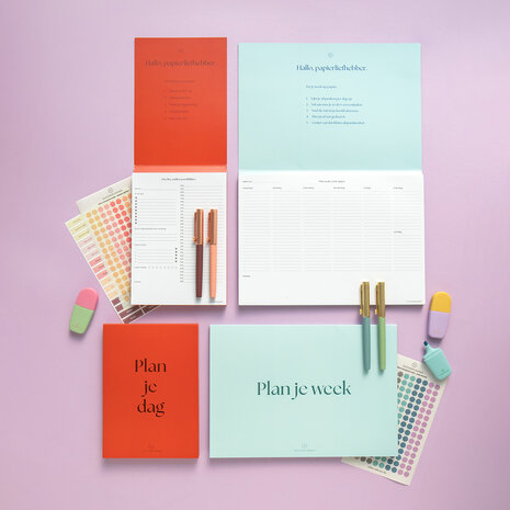 Weekplanner afscheurbaar