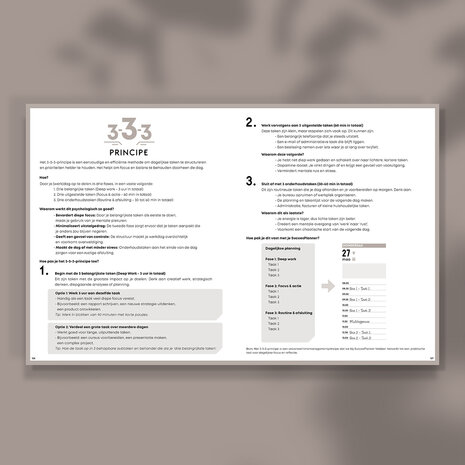 succesplanner 2027 - time management tool