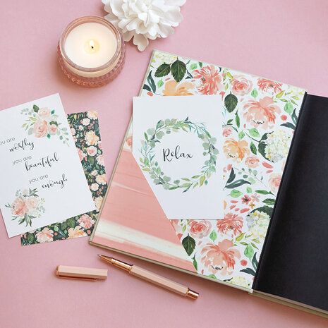 Optioneel: Pimp my planner paper goodies aquarel