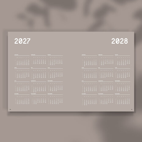 succesplanner 2027 - jaarkalenders