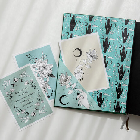 Optioneel: Pimp my planner paper goodies mystical thema 