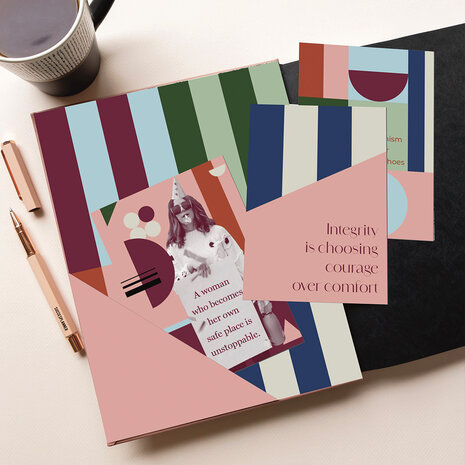 Optioneel: Pimp my planner stripes