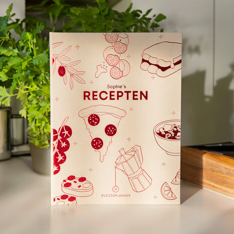 Receptenmap met je naam erop