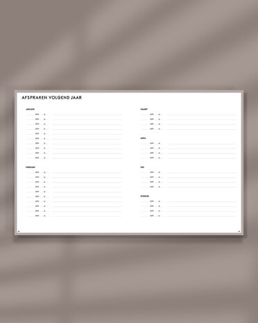                                 PRE-ORDER | Oudroze HuishoudPlanner 2027