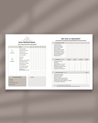                                 PRE-ORDER | Oudroze HuishoudPlanner 2027