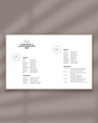                                 PRE-ORDER | Oudroze HuishoudPlanner 2027