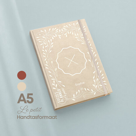 Botanical sand Le petit A5 planner