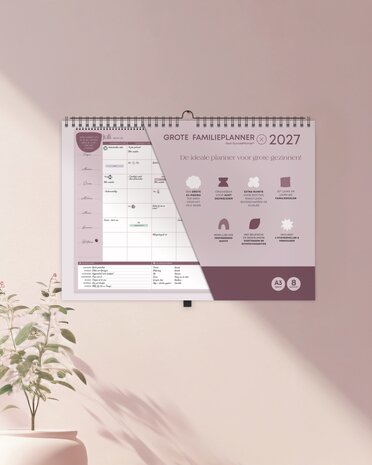 A4 FamiliePlanner - Iedere week een ander overzicht