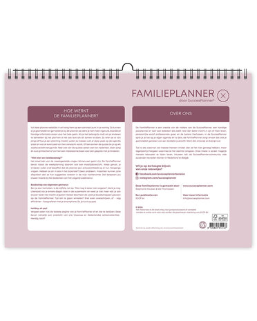            PRE-ORDER | Grote FamiliePlanner 2027 voor 8 personen (A3-formaat)