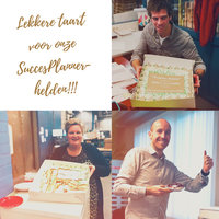 Taart voor alle SuccesPlannerhelden!