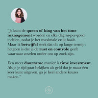 Time investment vs. time management: Wanneer je het beu bent om alle ballen constant in de lucht te houden Time investment vs. time management: Wanneer je het beu bent om alle ballen constant in de lucht te houden