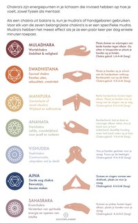 Chakra's en mudra's: Ontdek de kracht van handgebaren Chakra's en mudra's: Ontdek de kracht van handgebaren