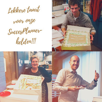 Taart voor alle SuccesPlannerhelden! Taart voor alle SuccesPlannerhelden!