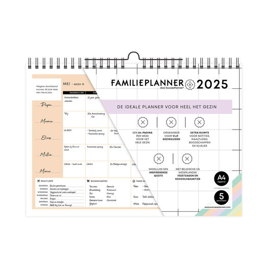 FamiliePlanner 2025 door SuccesPlanner SuccesPlanner