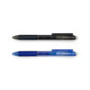 Uitwisbare pennen - duo zwart en blauw