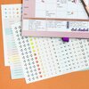 Set van 800+ stickers voor de hele familie