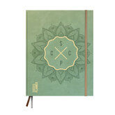 Zen-Grün SuccesPlanner 2026 – Terminplaner & Agenda – vereint Ihren Privat- und Schulalltag in einem Planer – 2026