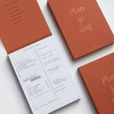 PRE-ORDER | Plan je dag - Scheurblok A5 terracotta