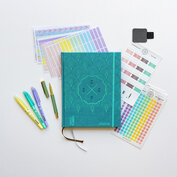 Colour Coding apfelblauw mit Namen